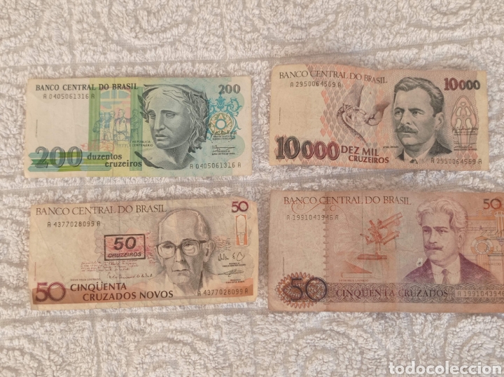 Billetes extranjeros: Lote billetes de Brasil - Foto 11