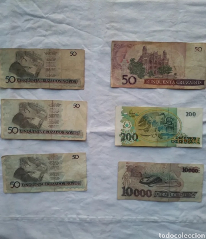 Billetes extranjeros: Lote billetes de Brasil - Foto 12