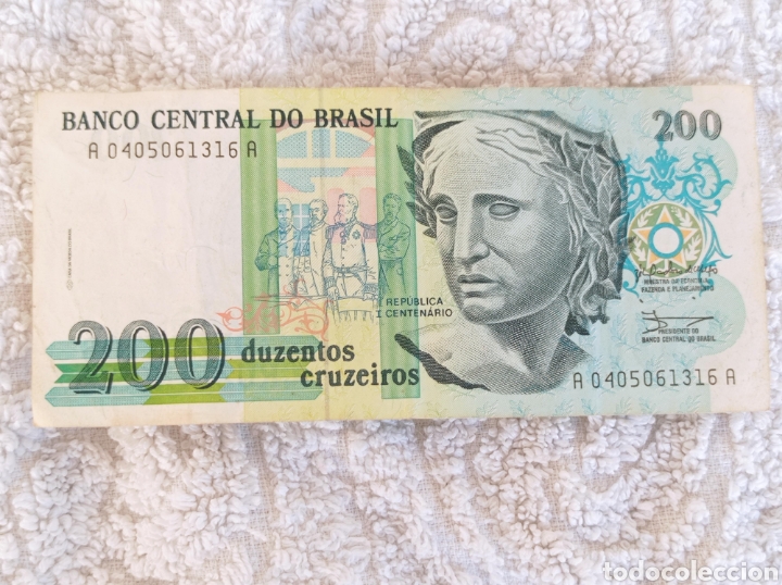 Billetes extranjeros: Lote billetes de Brasil - Foto 2