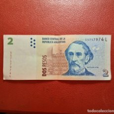 Billetes extranjeros: BILLETE ARGENTINA 2 PESOS AÑO 2002.. Lote 341564818