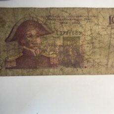 Billetes extranjeros: BILLETE. HAITI. 10 GOURDES. SERIE L. CIRCULADO.. Lote 341592473