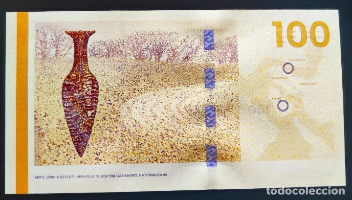 Billetes extranjeros: Dinamarca 100 Kroner 2009 Pick 66 EBC+ - Foto 2
