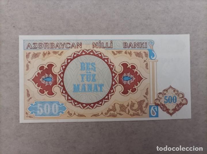 Billetes extranjeros: Billete de Azerbayan de 500 manat 1993, UNC - Foto 2