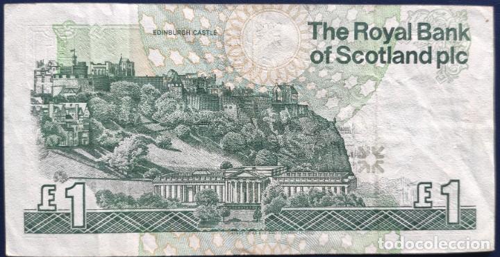 Billetes extranjeros: BILLETE ESCOCIA - 1 LIBRA - 1997 - USADO - Foto 2