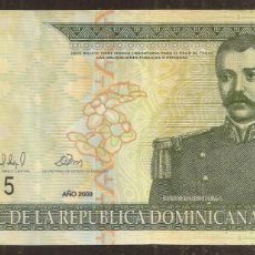 Billetes extranjeros: DOMINICANA REP. 10 PESOS 2000. IMPRESORA - B A BANKNOTE. Lote 344157163