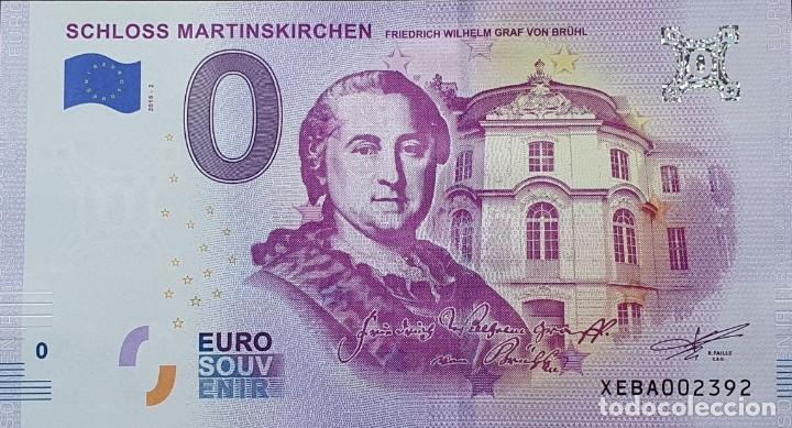 Billets internationaux: BILLETE 0 Euro Souvenir 0 &euro; ALEMANIA: XEBA 2018-2 SCHLOSS MARTINSKIRCHEN - FRIEDRICH WILHELM GRAF VO