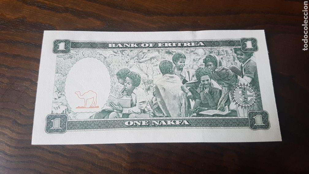 Billetes extranjeros: 1 NAKFA ERITREA 1997 - Foto 2