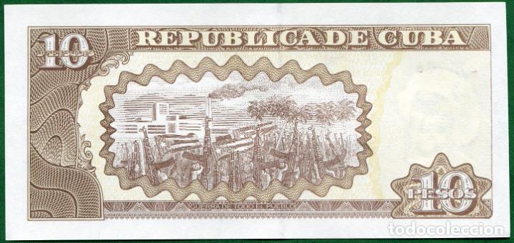 Billetes extranjeros: CUBA - 10 PESOS 2020 - SIN CIRCULAR - Foto 2
