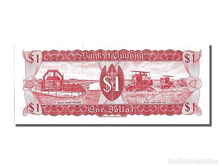 Billetes extranjeros: [#201308] Billete, 1 Dollar, Guyana, UNC - Foto 2