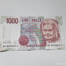 Billetes extranjeros: ITALIA 1000 LIRAS OCTB. 1990 MBC. Lote 354547338