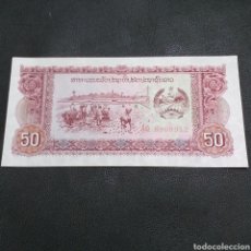 Billetes extranjeros: LAO 50 KIP 1979. Lote 356237385