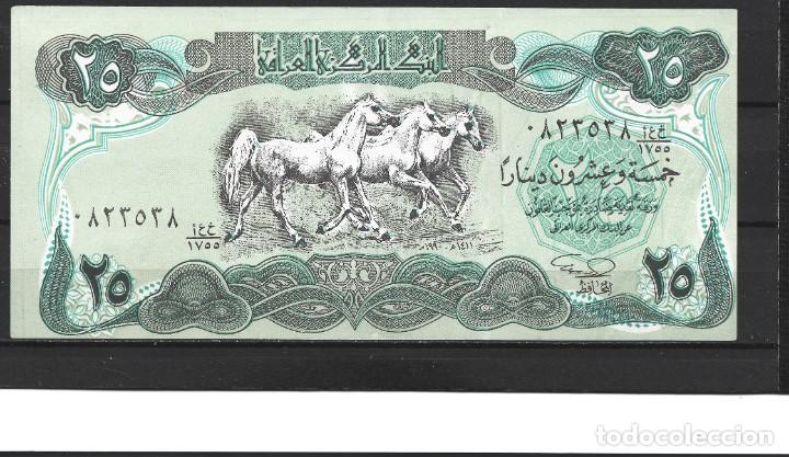 Billetes extranjeros: t343) IRAQ 25 DINARS 1990 - UNC - Foto 2