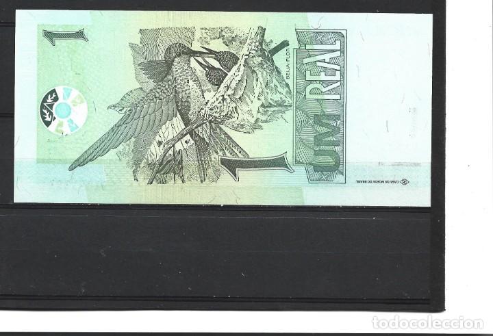 Billetes extranjeros: t379) BRASIL 1 REAL 2003 - UNC - Foto 2