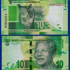 Billetes extranjeros: SUDAFRICA SOUTH AFRICA 10 RAND 2015-2016 PICK 138 UNC. Lote 357270865