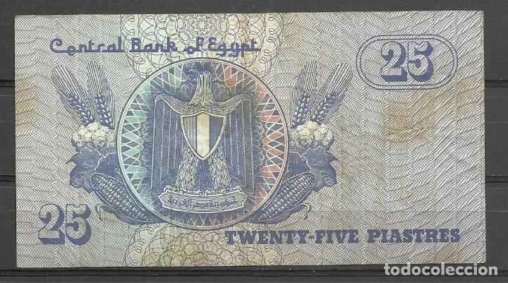 Billetes extranjeros: BILLETE DE EGIPTO DE 25 PIASTRAS - Foto 2