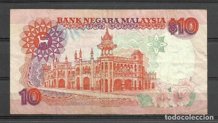 Billetes extranjeros: BILLETE DE MALASIA DE 10 RINGGIT - Foto 2