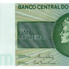 Billetes extranjeros: BILLETE DE BRASIL DE 1 CRUZEIRO EN PERFECTO ESTADO. Lote 361077570