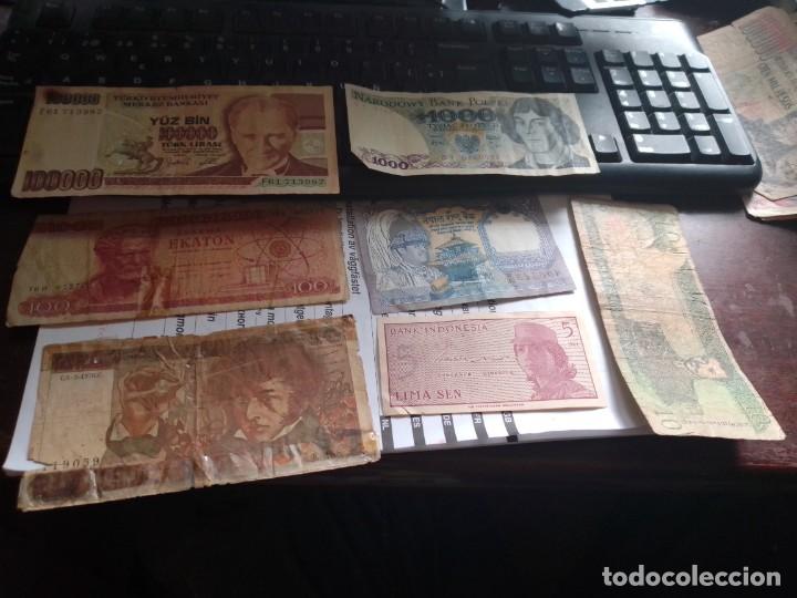 Billetes extranjeros: Billetes diversos