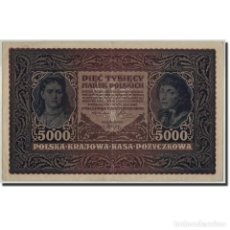 Billetes extranjeros: [#313921] BILLETE, 5000 MAREK, 1920, POLONIA, KM:31, 1920-02-07, MBC+. Lote 363453455