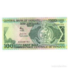 Billetes extranjeros: [#629359] BILLETE, 100 VATU, UNDATED (1982), VANUATU, KM:1A, UNC. Lote 363453745