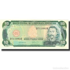 Billetes extranjeros: [#573600] BILLETE, 10 PESOS ORO, 1990, REPÚBLICA DOMINICANA, 1990, KM:132, UNC. Lote 363453775