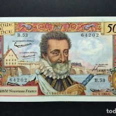 Billetes extranjeros: FRANCIA. 50 NUEVOS FRANCOS 1960 EBC.+ SAINT PIERRE ET MIQUELÓN. Lote 363603330