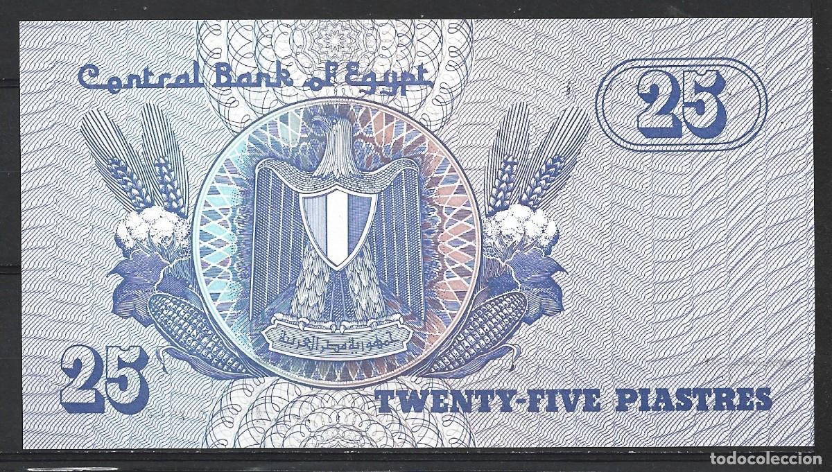Billetes extranjeros: t450) EGYPT 25 PIASTRES 2008 - UNC - Foto 1