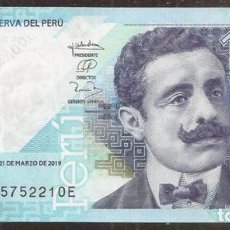 Billetes extranjeros: PERU. 10 SOLES 2019 (2021). S/C.. Lote 364481646