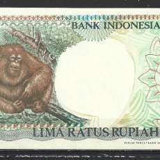Billetes extranjeros: T527) INDONESIA 500 RUPIAH 1992/96 - UNC. Lote 364496831