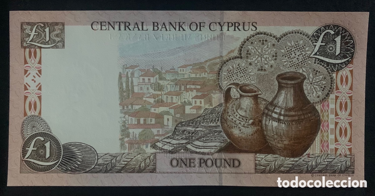 Billetes extranjeros: CMC CHIPRE (CYPRUS) 1 LIBRA 1997 PICK 60-A SC - Foto 2