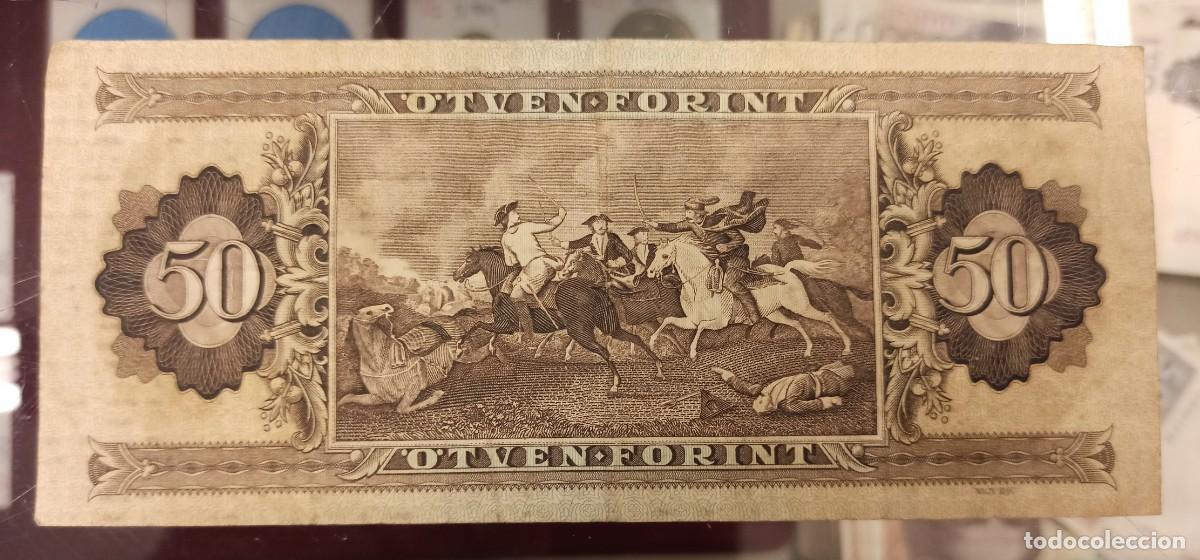 Billetes extranjeros: Hungr&iacute;a 50 Forint 1980 Pick 170 - Foto 2