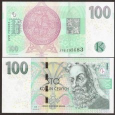 Billetes extranjeros: CHECA REP. 100 KORUN 2018. S/C.. Lote 366334941