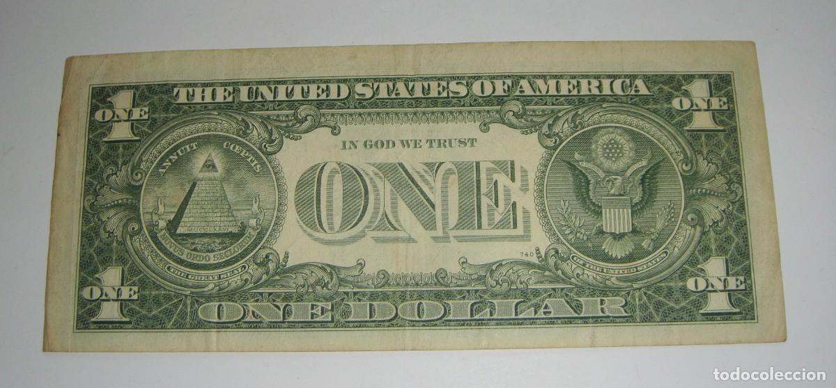 Billetes extranjeros: 1 Dolar. U.S.A - 1963 - Foto 2