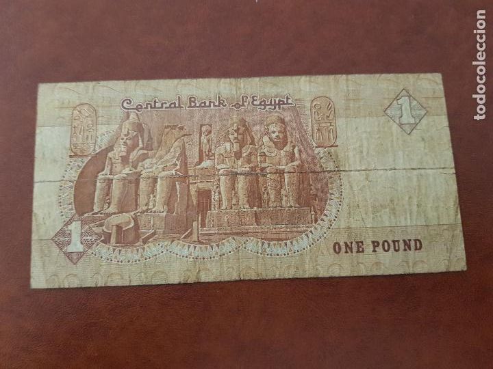 Billetes extranjeros: EGIPTO ORIGINAL - Foto 2