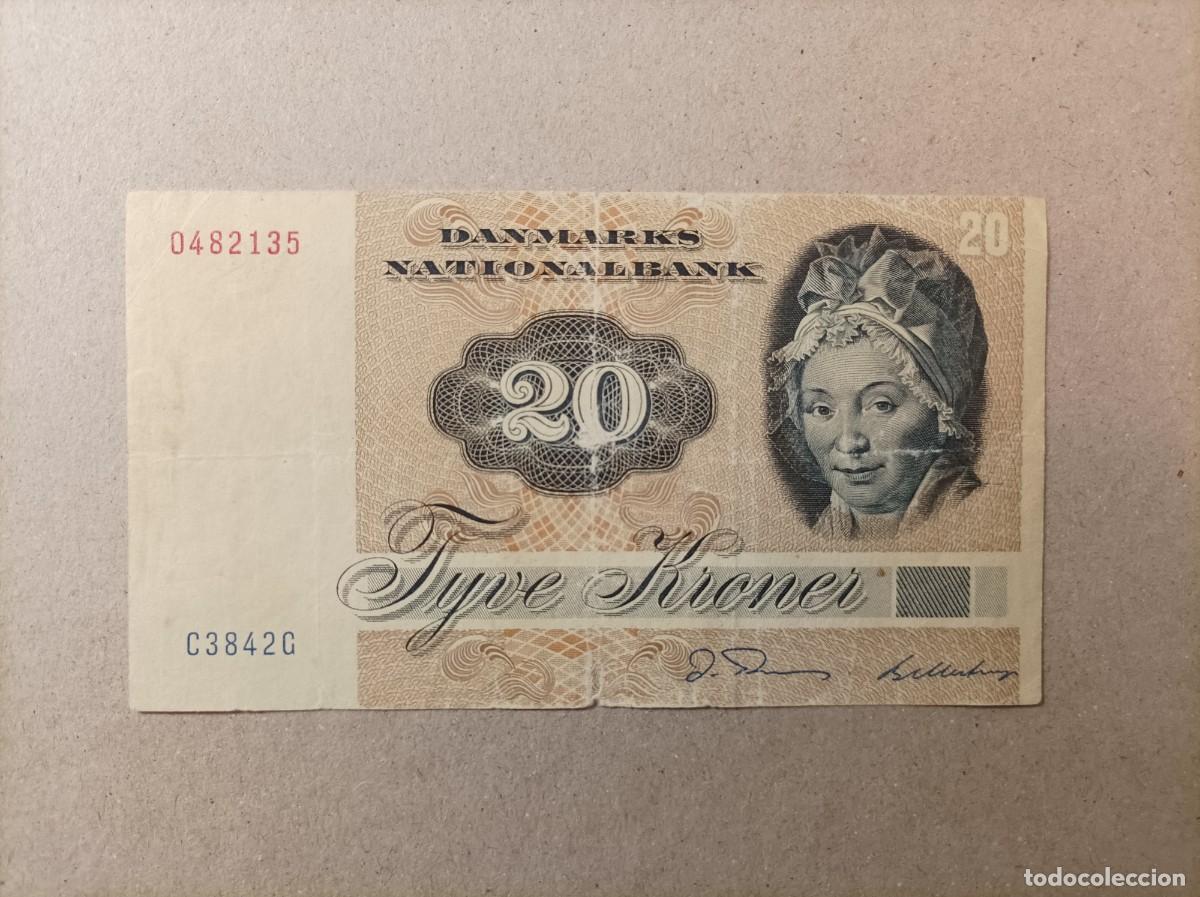 Billetes extranjeros: Billete de Dinamarca de 20 coronas - Foto 2