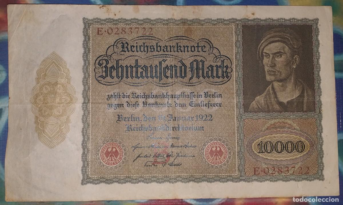 Billetes extranjeros: BILLETE DE BERLIN 1922, SERIE E - Foto 2