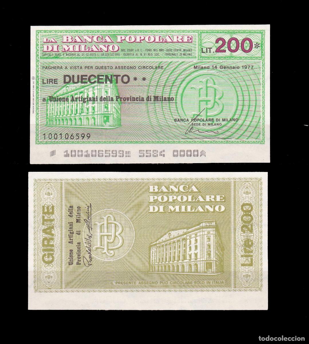Billetes extranjeros: ITALIA - 200 LIRAS DE 1977 - SIN CIRCULAR - Foto 1