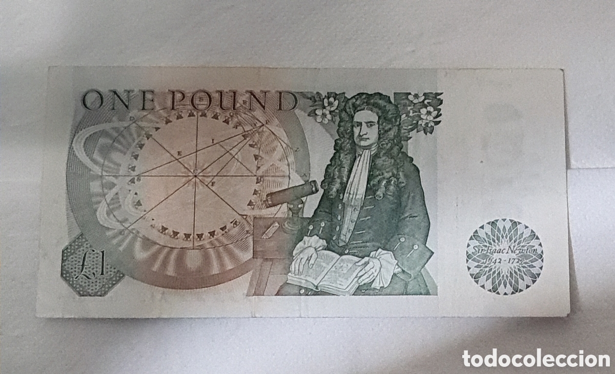Billetes extranjeros: Billete Inglaterra, 1.978, 1 Pounds,BC+. - Foto 2