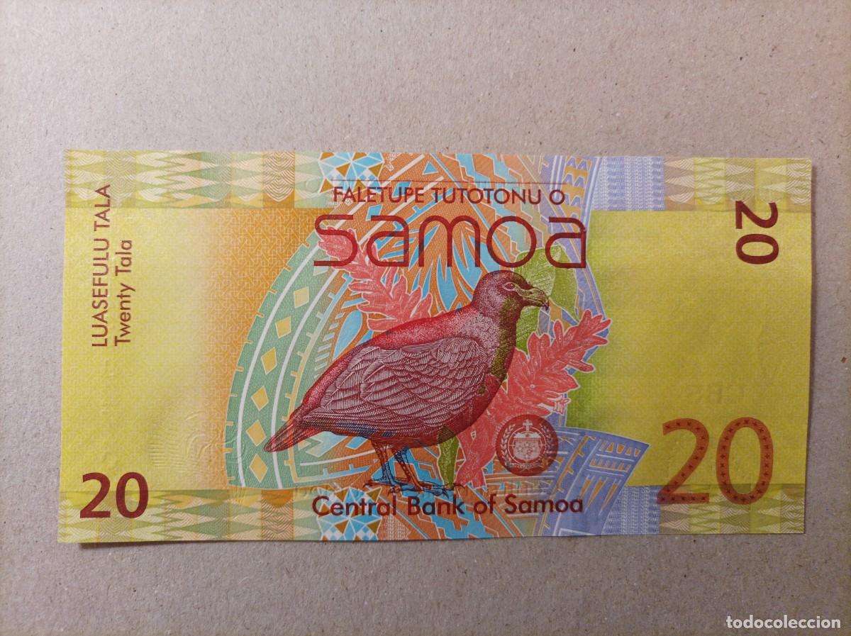Billetes extranjeros: Billete de Samoa de 20 tala, a&ntilde;o 2008, UNC - Foto 1