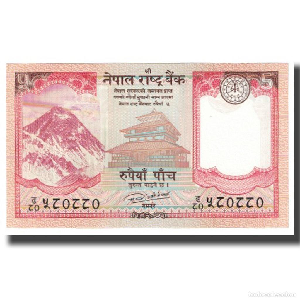 Billetes extranjeros: [#616222] Billete, 5 Rupees, 2017, Nepal, UNC - Foto 1