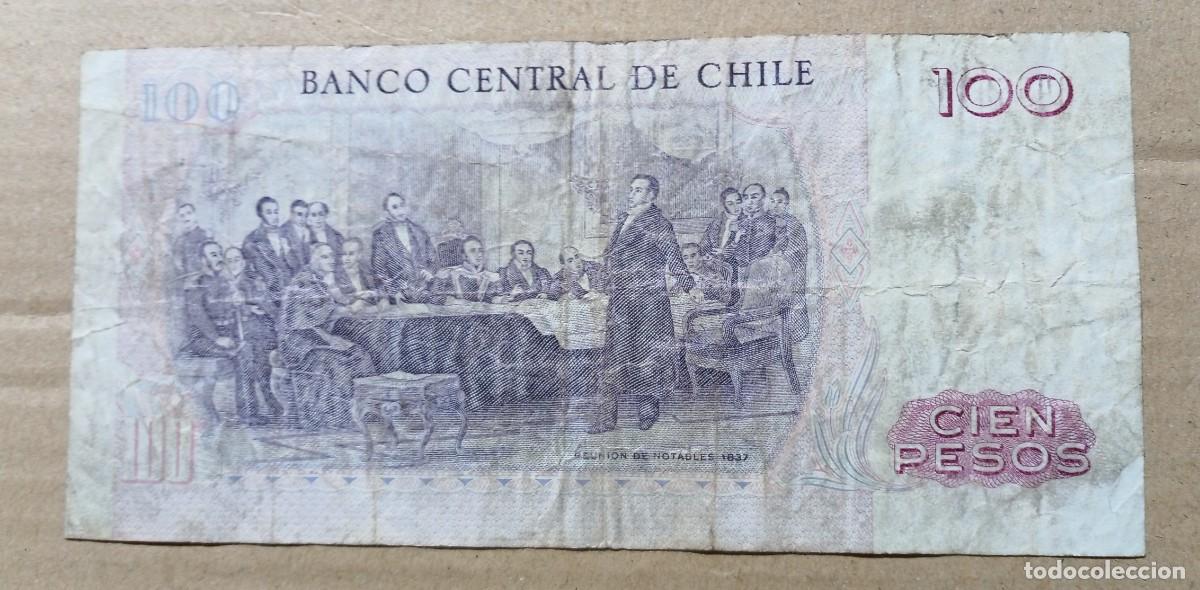 Billetes extranjeros: CHILE - 100 PESOS 1982 B9568762 RC - Foto 2
