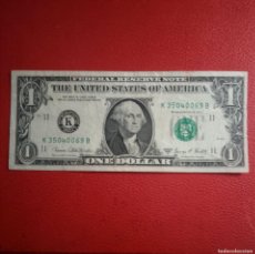 Billetes extranjeros: BILLETE UNITED STATES 1 DOLLAR AÑO 1969.. Lote 380428164