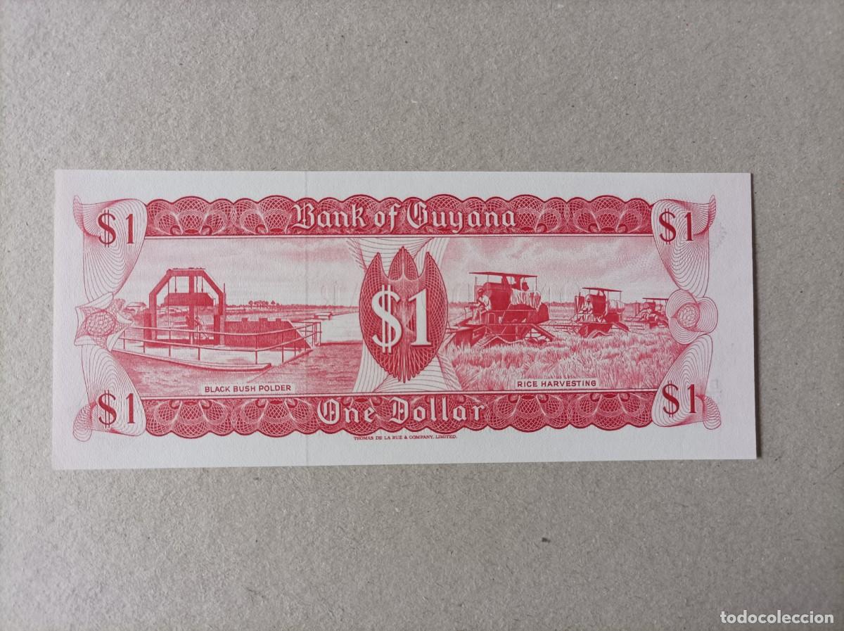 Billetes extranjeros: Billete de Guyana de 1 Dolar, Uncirculated - Foto 1