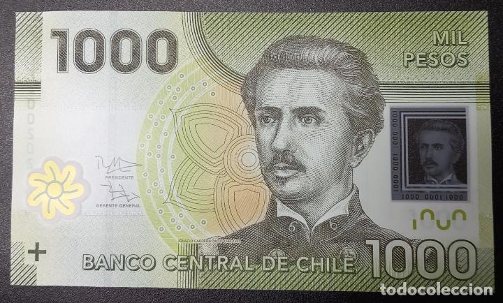 Billetes extranjeros: CHILE - 1000 PESOS 2012 - Pick. 161 - UNC - SIN CIRCULAR - Foto 1