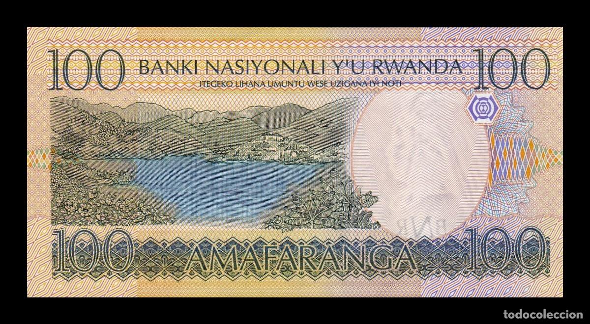 Billetes extranjeros: Ruanda 100 Francos Pick 29a Sc Unc - Foto 2