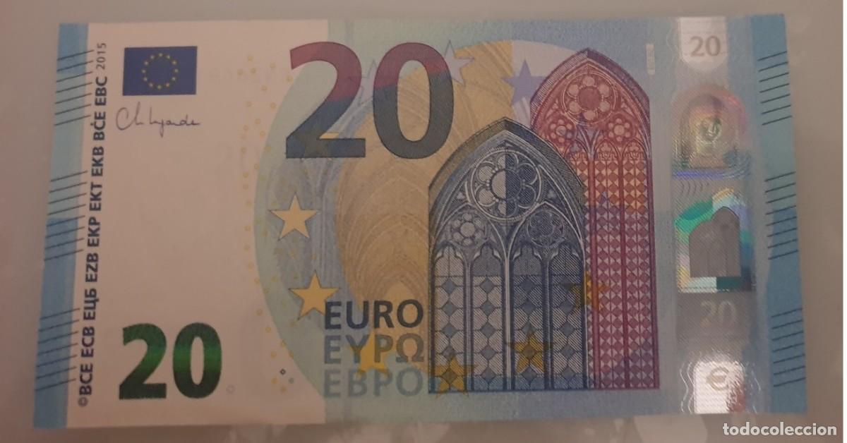 billete de 20 euros del año 2015 (serie rp) fir - Compra venta en  todocoleccion