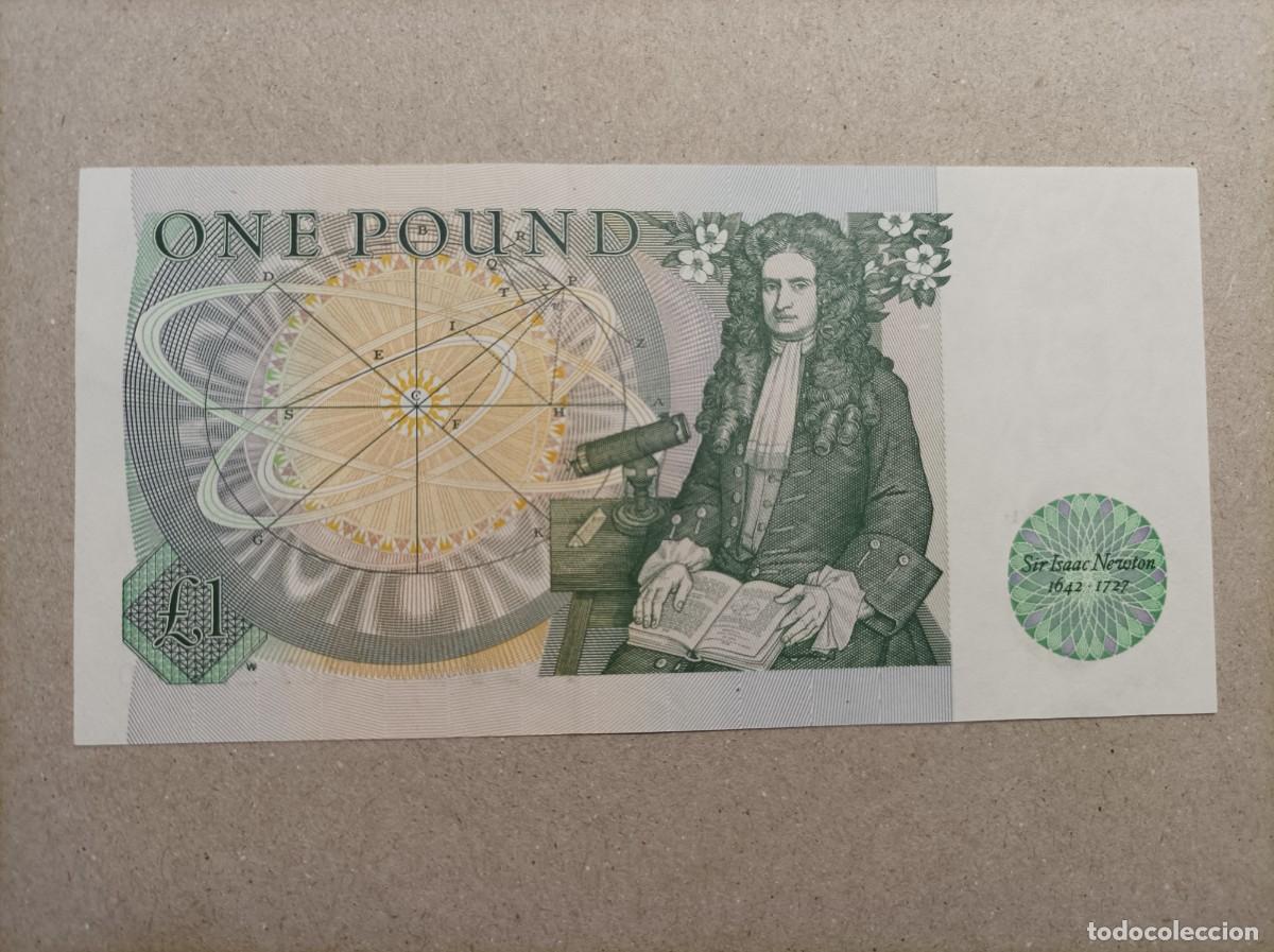 Billetes extranjeros: Billete de Inglaterra de 1 Libra, UNC - Foto 2