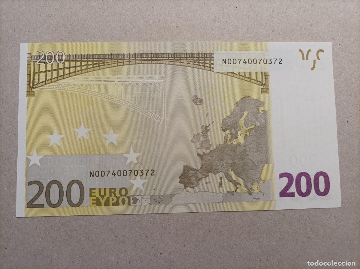 International Banknotes: 200 EUROS AUSTRIA(N), G001A1, first position, sehr selten, low nummer, DUISEMBERG, UNC