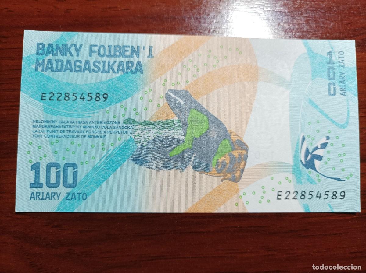 Billetes extranjeros: MADAGASCAR 100 ARIARY 2017 Pick 97 SIN CIRCULAR - Foto 1