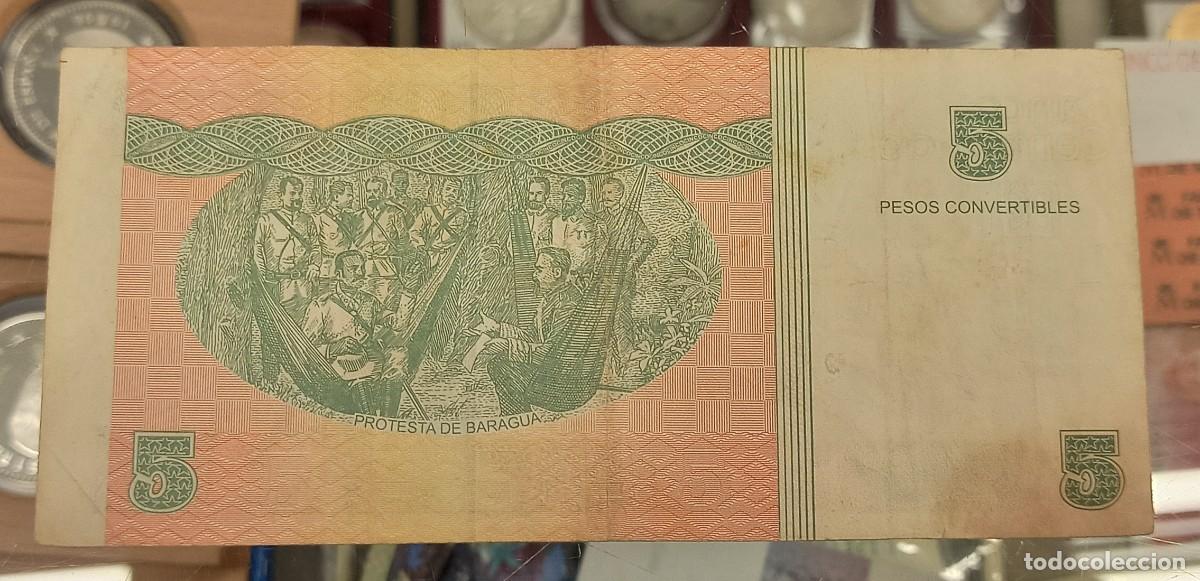 Billetes extranjeros: Cuba 5 Pesos Convertibles 2011 Pick FX48 - Foto 2